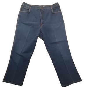 Vintage Gitano Womens MOM Jeans  Denim With Elastic Sides Size 38 38x27